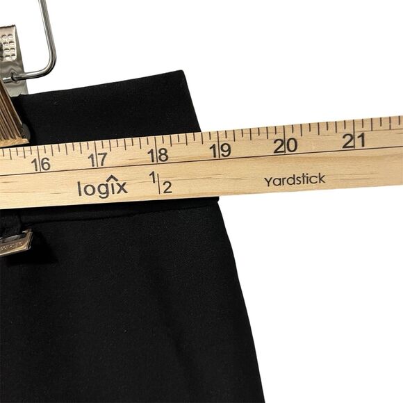 Anne Klein Women’s Pants Straight Leg Black Size 14, Back Pockets, New With Tags - Picture 6 of 7